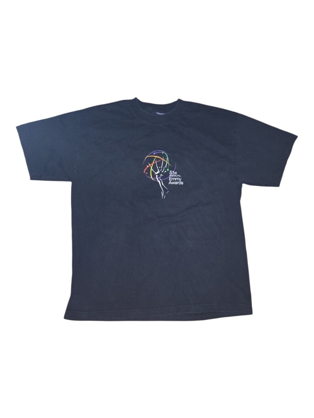 Vintage Black '51st Emmy Awards' Graphic Tee Size XL
